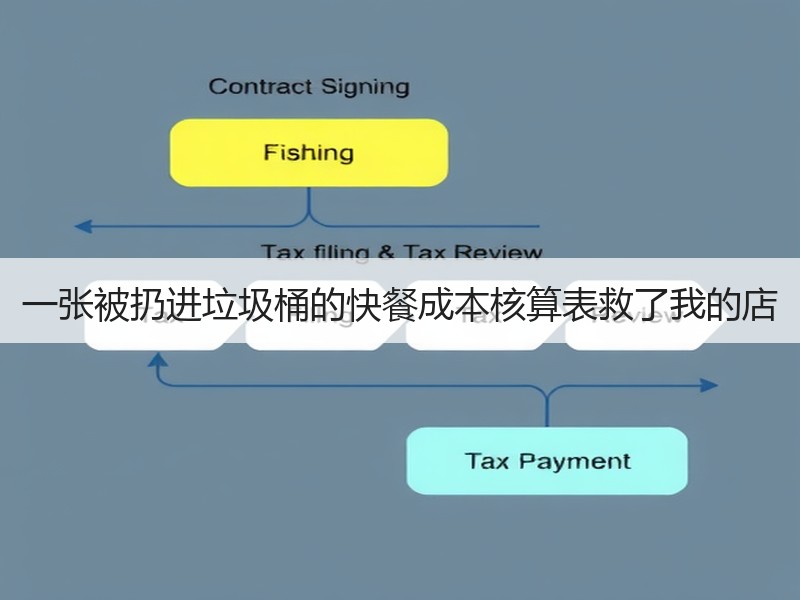 一张被扔进垃圾桶的快餐成本核算表救了我的店