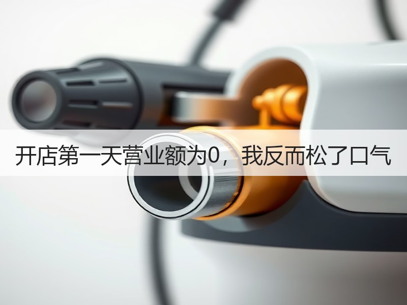 开店第一天营业额为0，我反而松了口气
