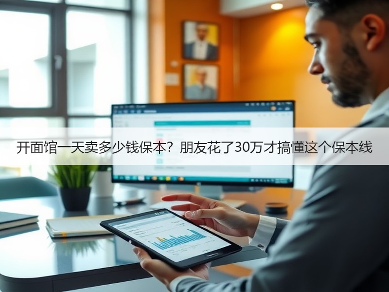 开面馆一天卖多少钱保本？朋友花了30万才搞懂这个保本线