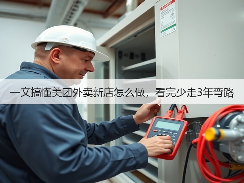 一文搞懂美团外卖新店怎么做，看完少走3年弯路