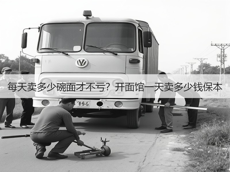 每天卖多少碗面才不亏？开面馆一天卖多少钱保本