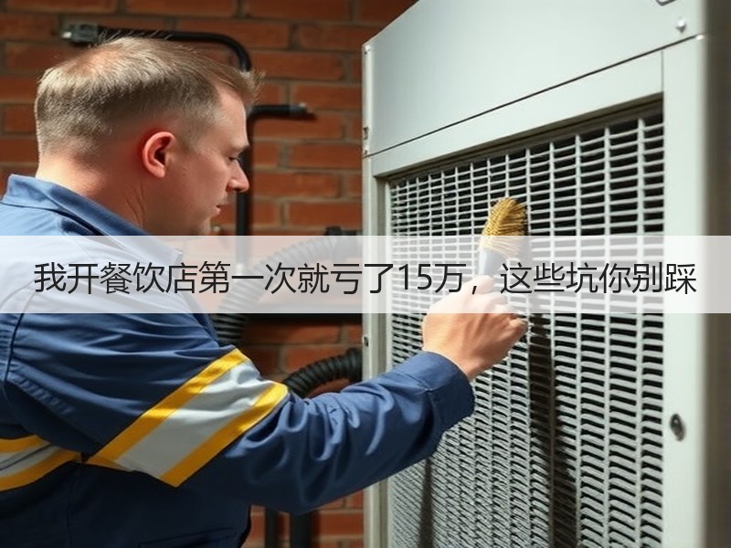 我开餐饮店第一次就亏了15万，这些坑你别踩