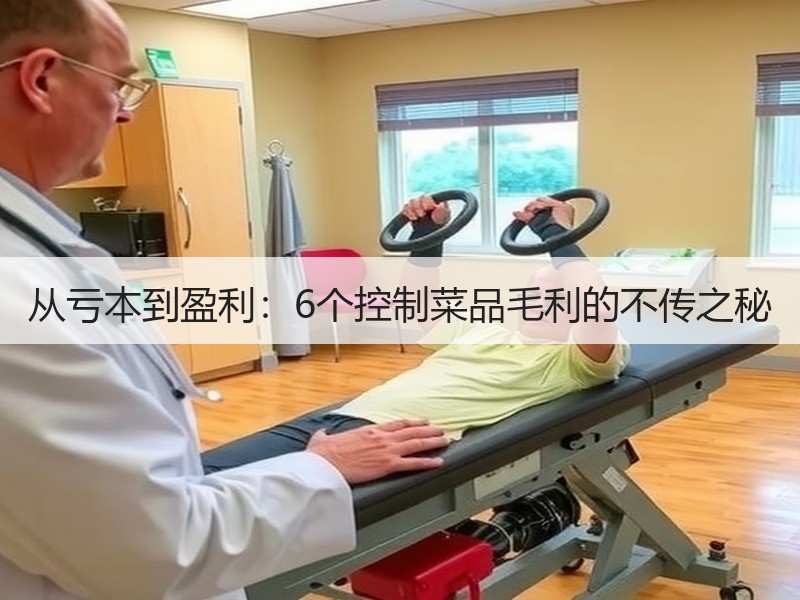 从亏本到盈利：6个控制菜品毛利的不传之秘