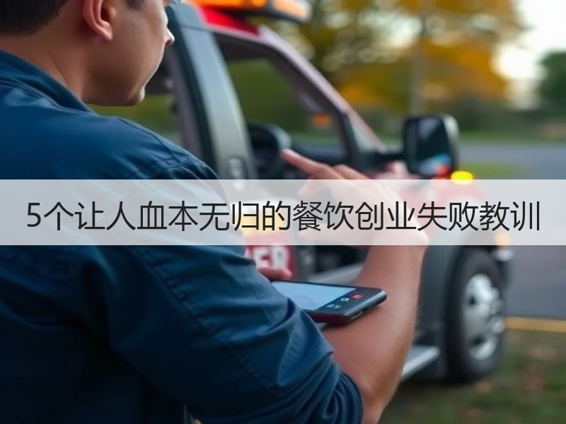 5个让人血本无归的餐饮创业失败教训