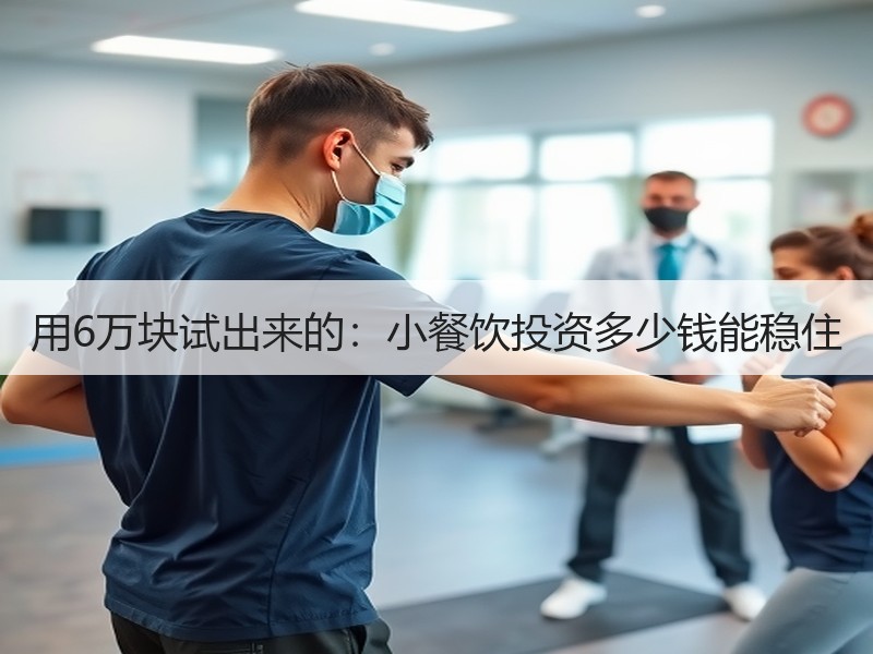用6万块试出来的：小餐饮投资多少钱能稳住