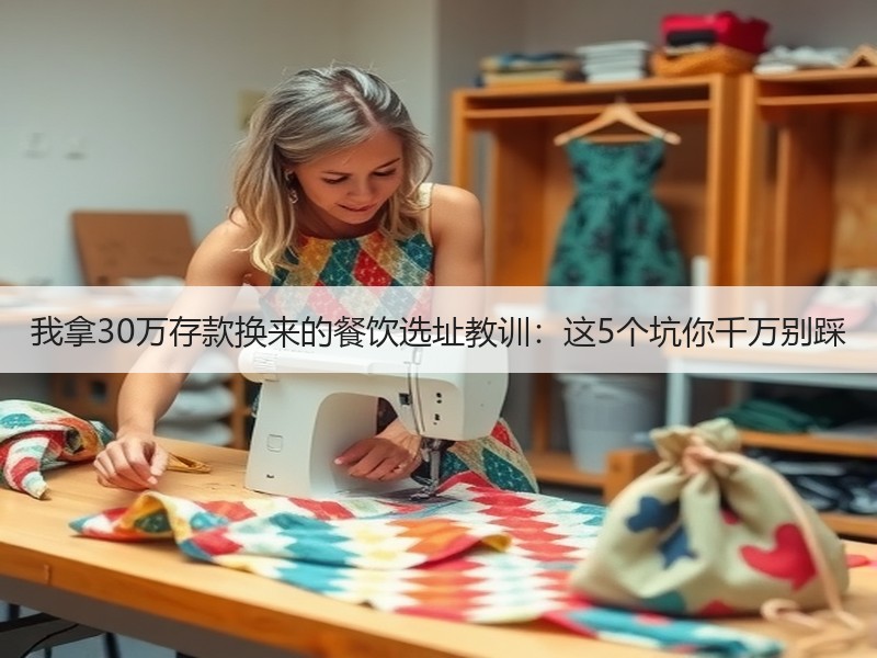 我拿30万存款换来的餐饮选址教训：这5个坑你千万别踩