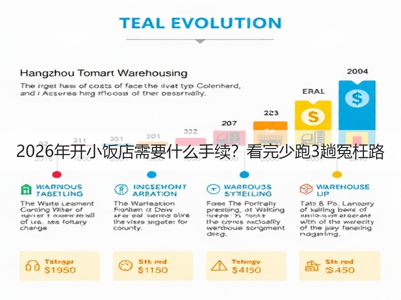 2026年开小饭店需要什么手续？看完少跑3趟冤枉路