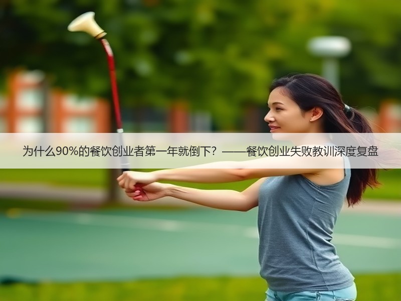为什么90%的餐饮创业者第一年就倒下？——餐饮创业失败教训深度复盘