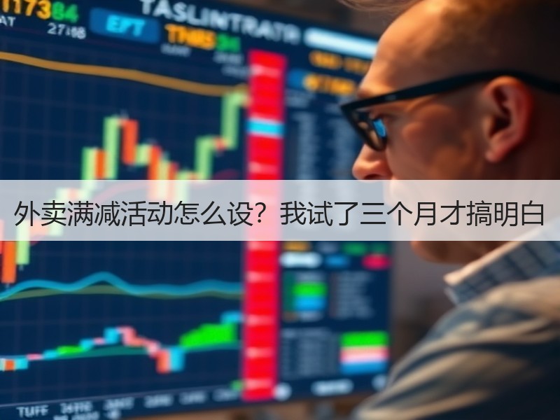 外卖满减活动怎么设？我试了三个月才搞明白