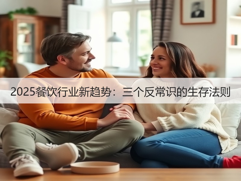 2025餐饮行业新趋势：三个反常识的生存法则
