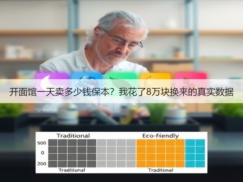 开面馆一天卖多少钱保本？我花了8万块换来的真实数据
