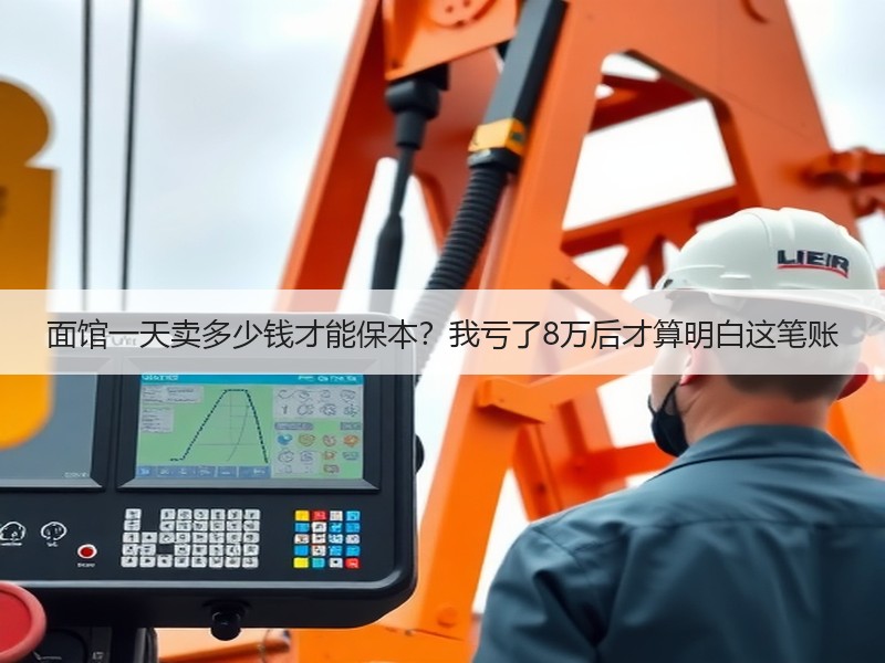 面馆一天卖多少钱才能保本？我亏了8万后才算明白这笔账