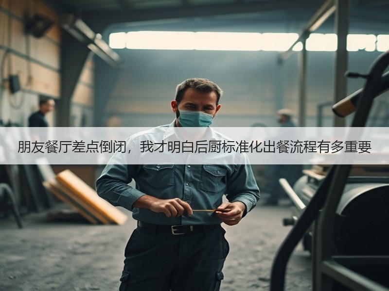 朋友餐厅差点倒闭，我才明白后厨标准化出餐流程有多重要