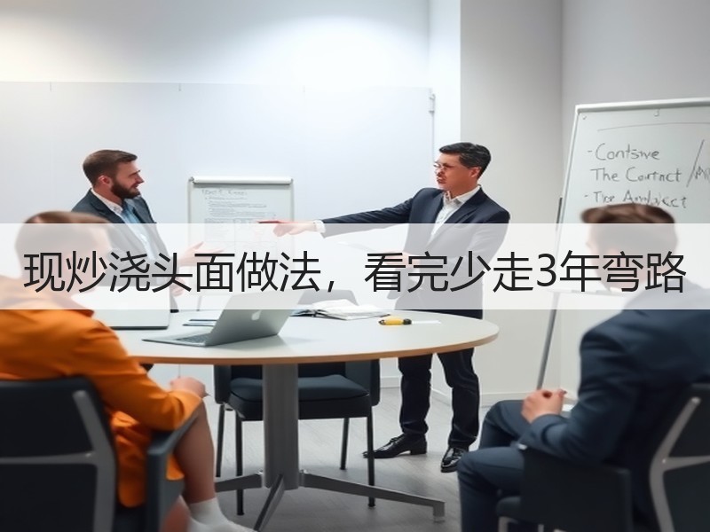 现炒浇头面做法，看完少走3年弯路