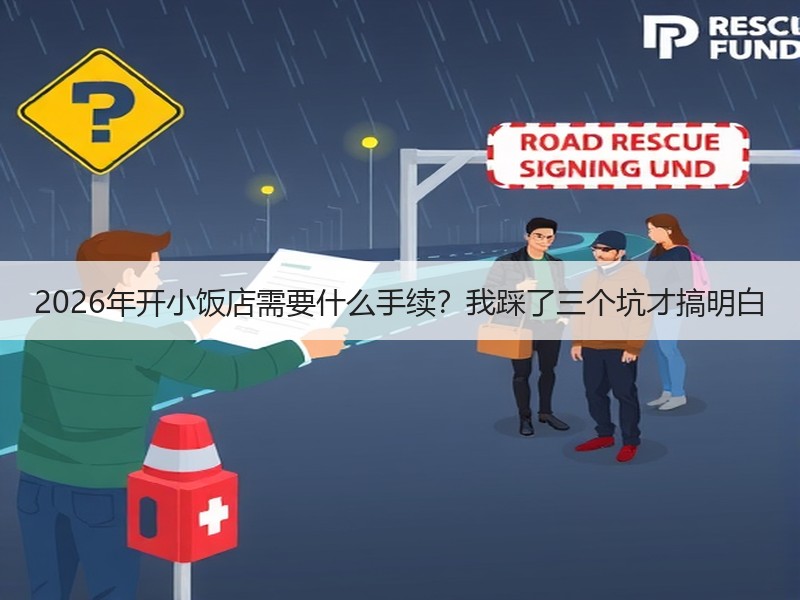 2026年开小饭店需要什么手续？我踩了三个坑才搞明白